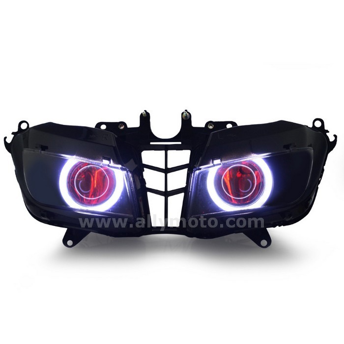 044 Headlight Led Angel Halo Eyes Hid Lightings Honda Cbr600Rr 2013 2014 2015 2016 Red 044 Headlight Led Angel Halo Eyes Hid Lightings Honda Cbr600Rr 2013 2014 2015 2016 Red